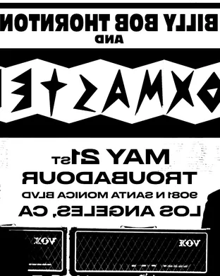 Billy Bob Thornton and the Boxmasters