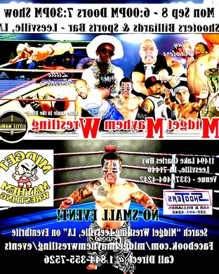Midget Mayhem Wrestling sports event