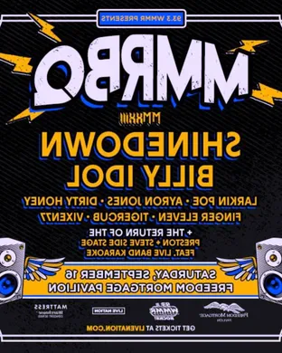 Live concert by MMRBQ: Godsmack, Alice Cooper, The Hooters & Everclear