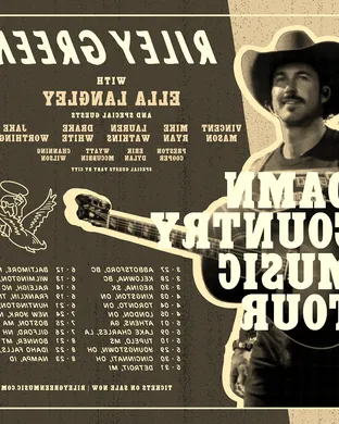 Riley Green, Justin Moore, Zach John King & Hannah McFarland