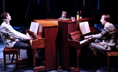 Three Pianos